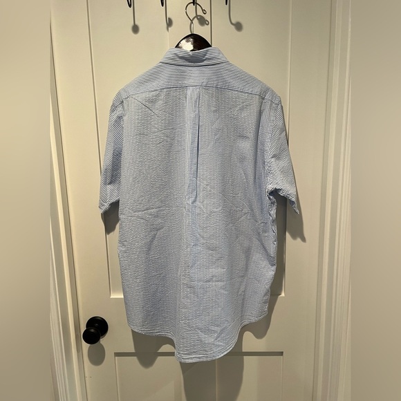 Ralph Lauren Prepster Classic Fit Seersucker Shirt Classic Fit- Men’s Large NWOT - Picture 5 of 5